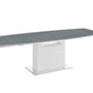 Olivia motorized dining table with white base - Venini Furniture 