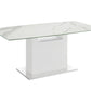 Olivia motorized dining table with white base - Venini Furniture 