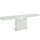 Olivia motorized dining table with white base - Venini Furniture 