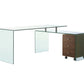 Rio office desk clear Model CB-1109-DESK - Venini Furniture 