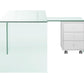 Rio office desk clear Model CB-1109-DESK - Venini Furniture 