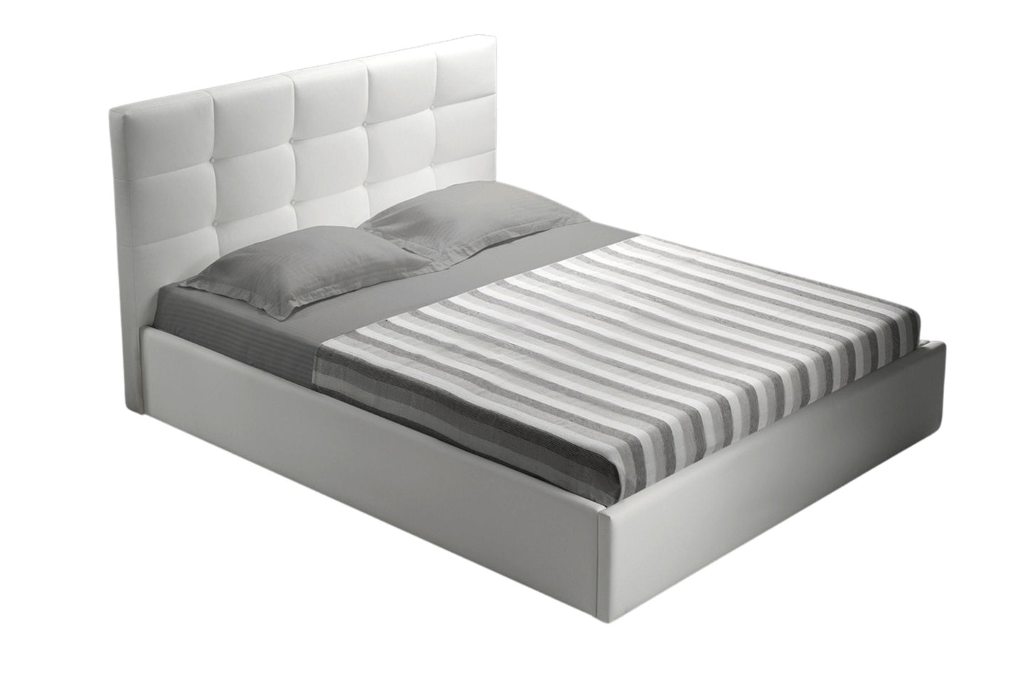 Mario Full, XL twin bed pu-leather Model CB-A103 - Venini Furniture 