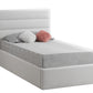 Luigi XL twin size bed white Model CB-A104TWH - Venini Furniture 