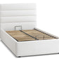 Luigi XL twin size bed white Model CB-A104TWH - Venini Furniture 