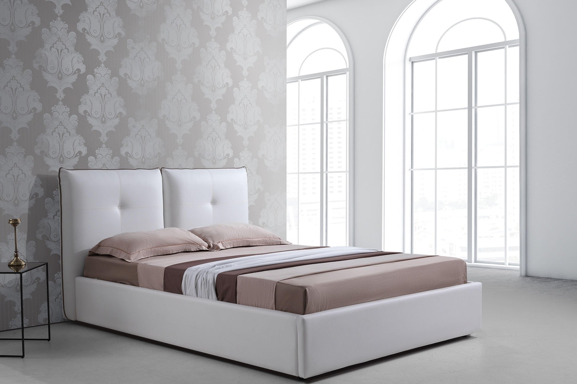 Aria Queen and King Bed Model CB-A102 - Venini Furniture 