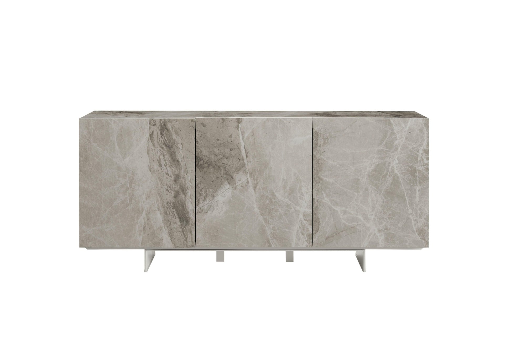 Stone Buffet-Server Model CB-34WH - Venini Furniture 