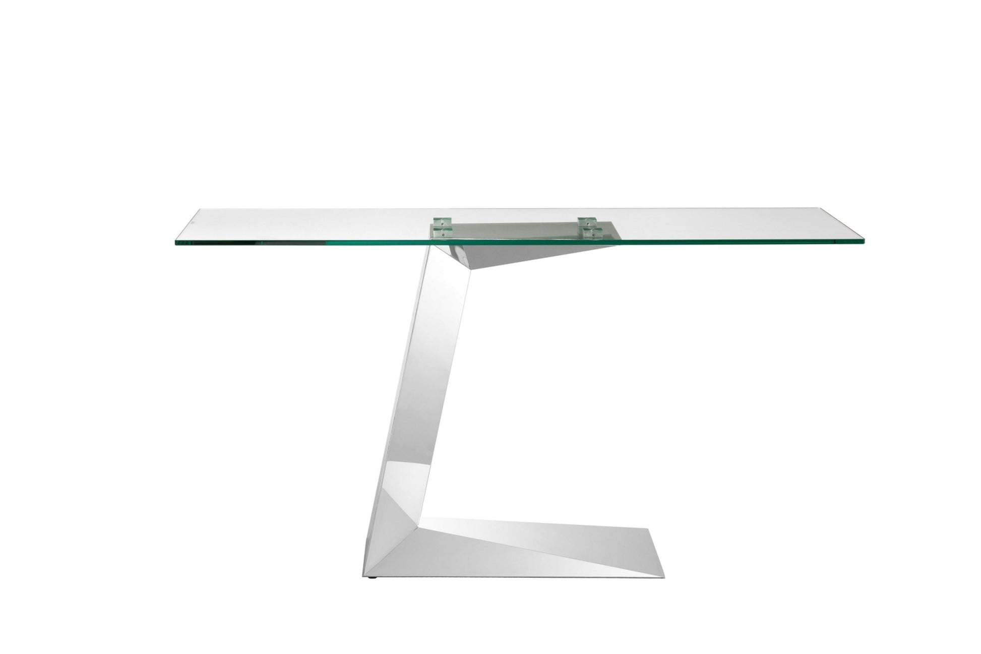 Cecilia Console Table Clear Model CB-01C - Venini Furniture 