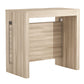 Erika Expandable Console Table Model TC-540B-BM - Venini Furniture 