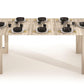 Erika Expandable Console Table Model TC-540B-BM - Venini Furniture 