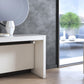 Erika Expandable Console Table Model TC-540B-BM - Venini Furniture 