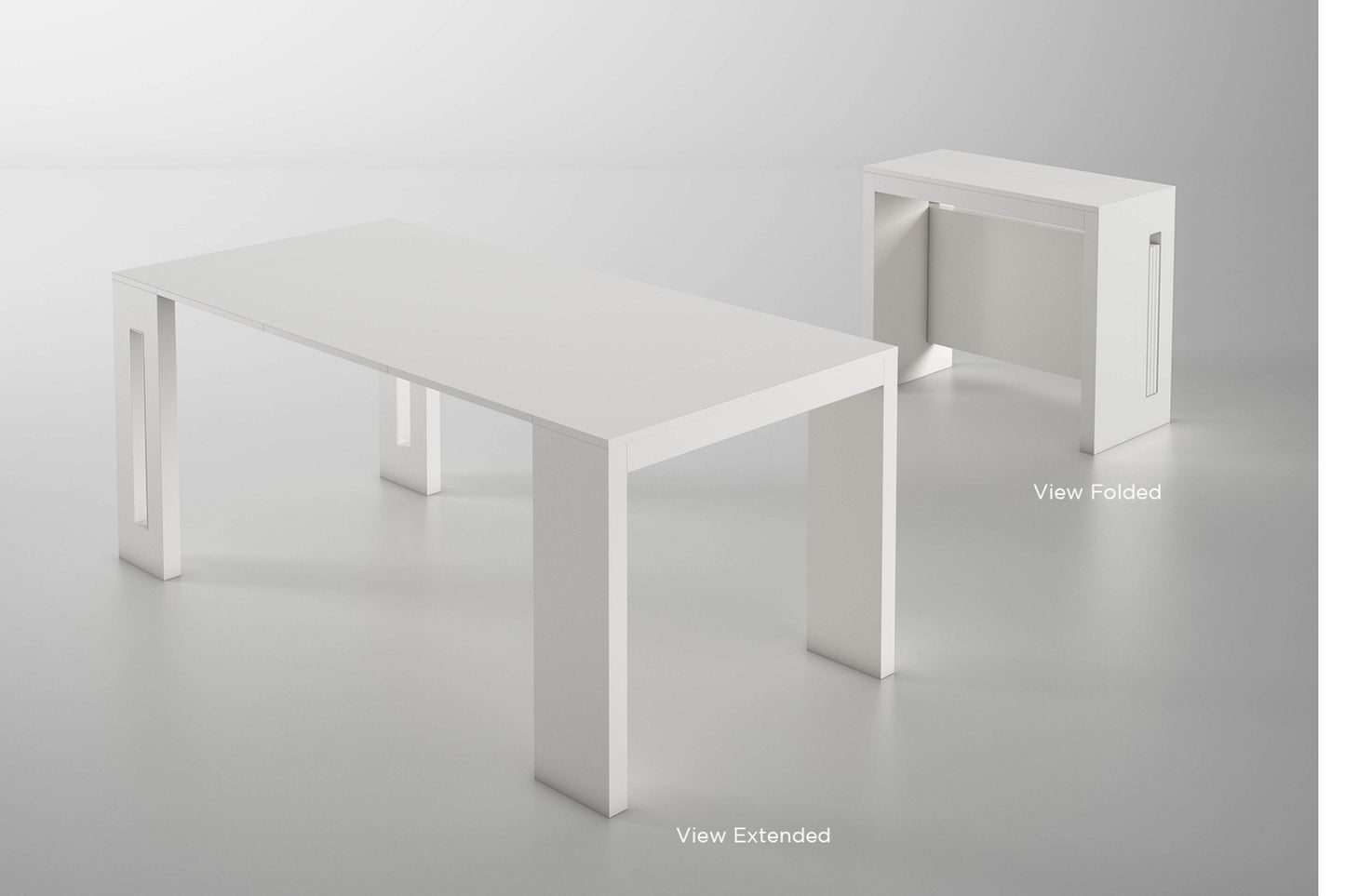 Elasto Expandable Console Table Model TC-542B - Venini Furniture 