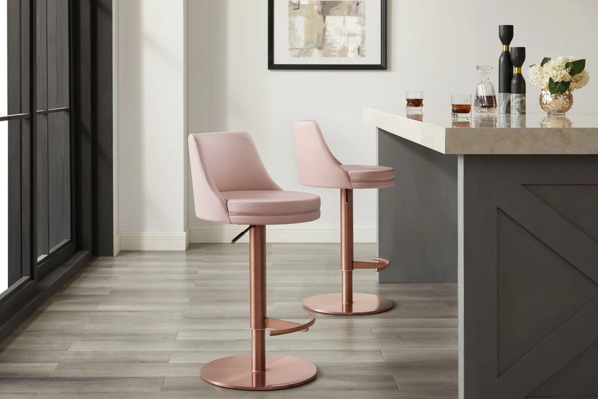 Element Bar Stool Model CB-C101WRG - Venini Furniture 