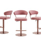 Fairmont Bar Stool Pink Model CB-C100RG - Venini Furniture 