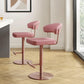 Fairmont Bar Stool Pink Model CB-C100RG - Venini Furniture 