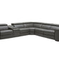 Picasso 6Pc Motion Sectional In Silver Grey - Venini Furniture 