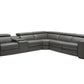 Picasso 6Pc Motion Sectional In White - Venini Furniture 