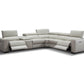 Picasso 6Pc Motion Sectional In White - Venini Furniture 