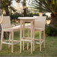 Austin 3 PC Pub Set SKU: PJO-3801-NAT-3PP - Venini Furniture 