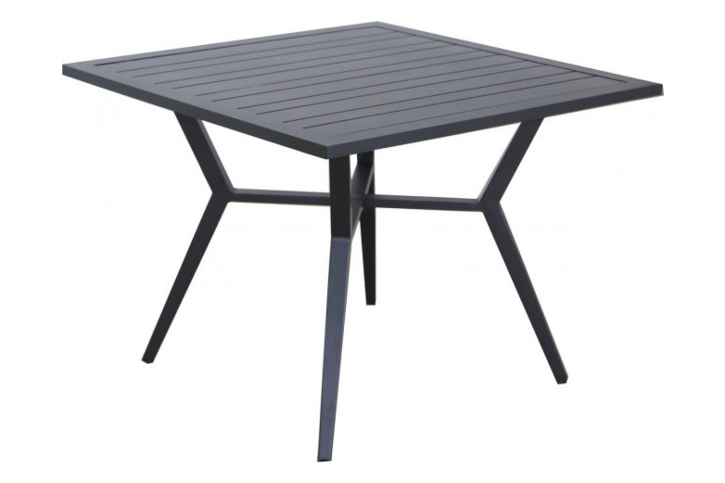 Manhattan Square Dining Table SKU: PRP-7001-GRY-SQ - Venini Furniture 