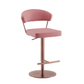 Fairmont Bar Stool Pink Model CB-C100RG - Venini Furniture 