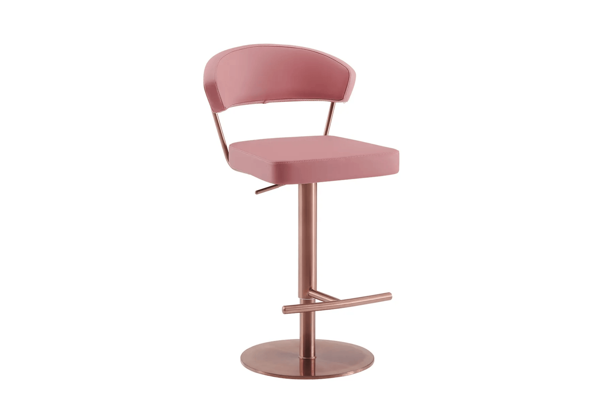 Fairmont Bar Stool Pink Model CB-C100RG - Venini Furniture 