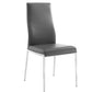 dining chair in dark gray