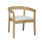 Bali Teak Dining Armchair SKU: PJO-3601-NAT-AC - Venini Furniture 