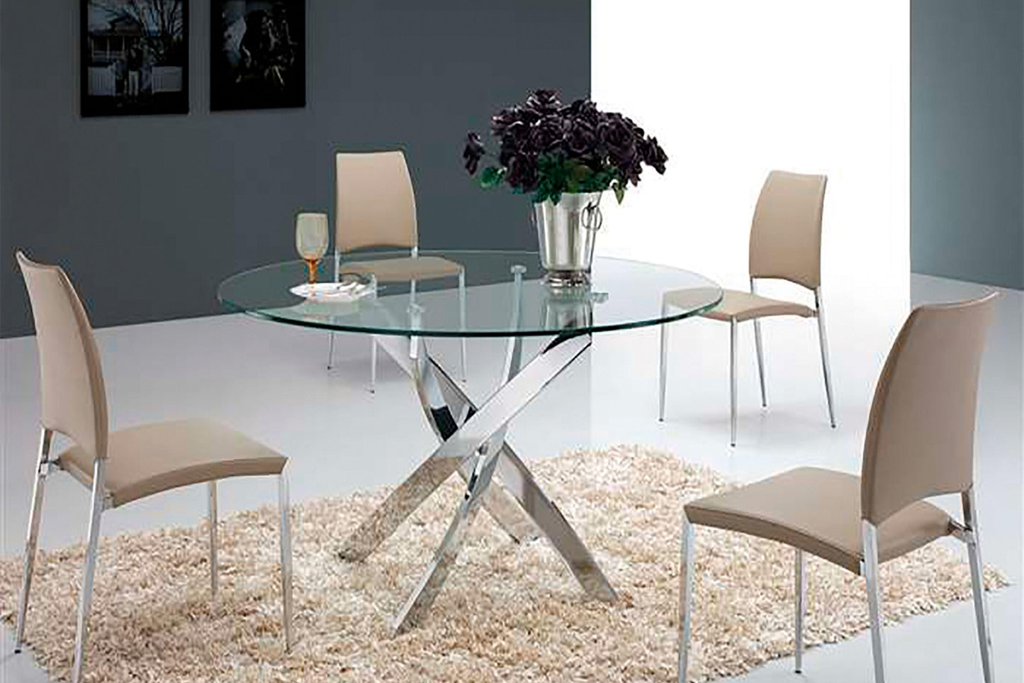 Galaxy Dining Table Model CB-F2133 - Venini Furniture 