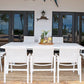 Mykonos Rectangular Table KD SKU: PJO-2401-WHT-RT - Venini Furniture 