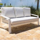 Mykonos Sofa w/off-white cushion SKU: PJO-2401-WHT-S - Venini Furniture 