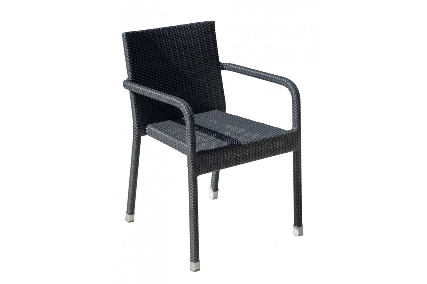 Onyx Stackable Armchair SKU: PJO-1901-BLK-AC - Venini Furniture 